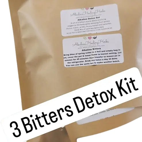 Alkaline Detox Bitters Tea Set